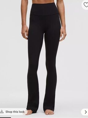 Lululemon Align High-Rise Black Flare Leggings